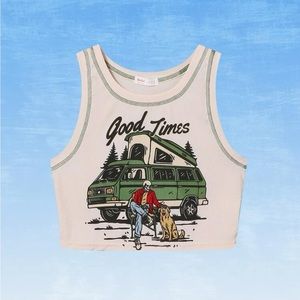 Camping Crop Top  3/$20